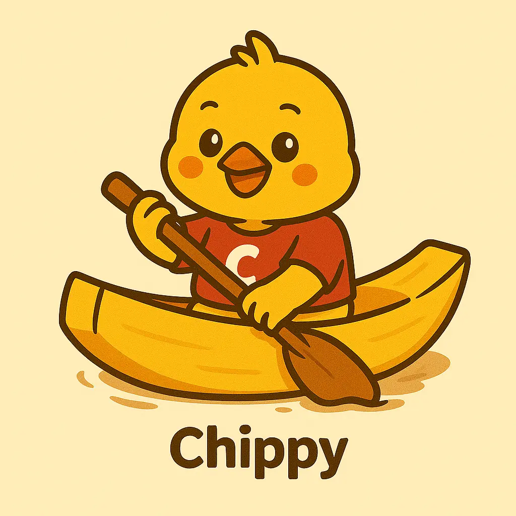Chippy mascot character art